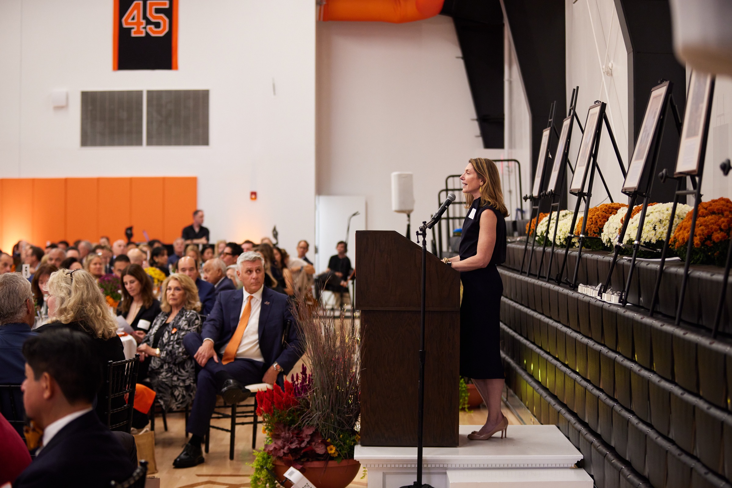 Dr. Emily Stern speaking to an audience